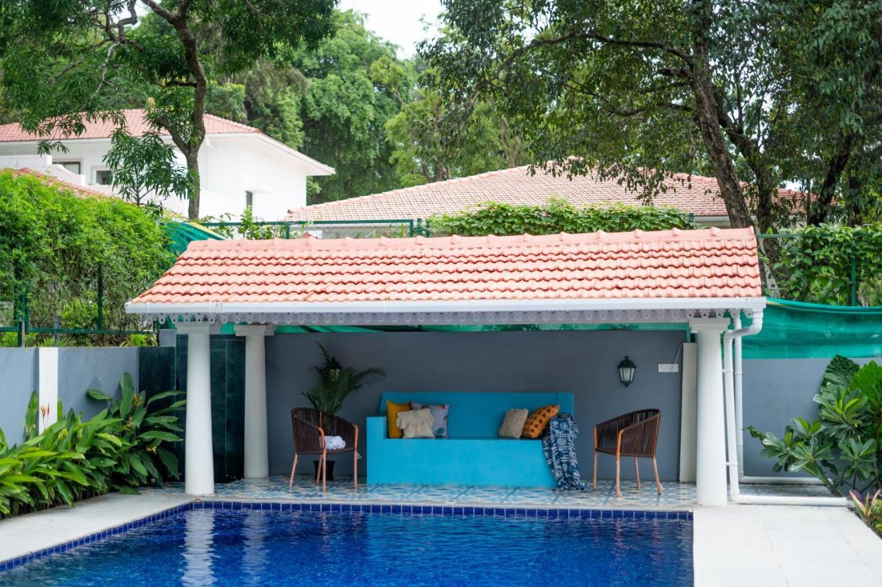 Elivaas 5 Bhk With Pvt Pool, Entertainment Room & Glass House - Bludoor Marmagao Bagian luar foto